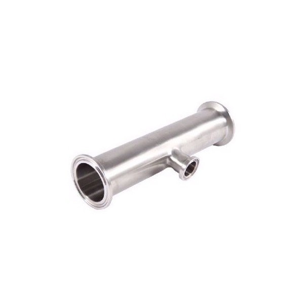Trójnik redukcyjny ASME BPE (krótki) Tri-Clamp×3 (C